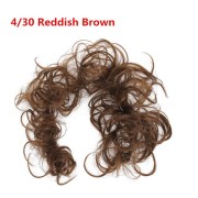 Cheveux bouclés en désordre à Knold # 4/30 - brun rouge