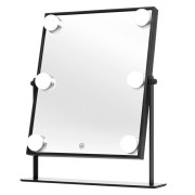 Miroir Miroir UNIQ avec fonction de lumière et de touche - Noir