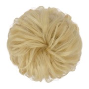 Fastery de cheveux en désordre avec des cheveux artificiels froissés - 24T613 Blond Clair Décoloré