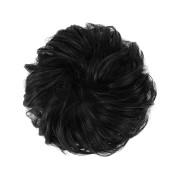 Fastery de cheveux en désordre avec des cheveux artificiels froissés - #2 Naturel Noir