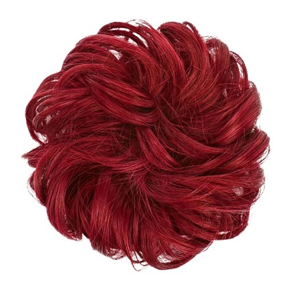 Fastery de cheveux en désordre avec des cheveux artificiels froissés - M99J/89 Rouge