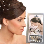 Diamants pour cheveux à clip - Bijoux de cheveux