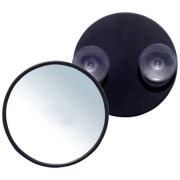 Miroir UNIQ® Maquillage avec Ventouses Grossissant X10 - Noir
