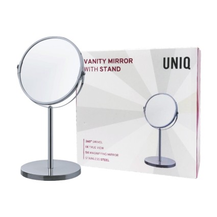 UNIQ - Miroir de maquillage avec pied