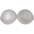 Plaquettes de soutien-gorge en silicone transparent - Ovale (2 x 135 grammes)