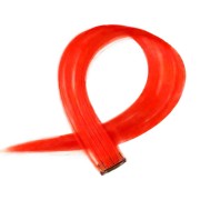 Crazy Color extension Clip On - (50cm) - Rouge 