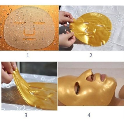 Masque Visage Colagéne Gold Bio