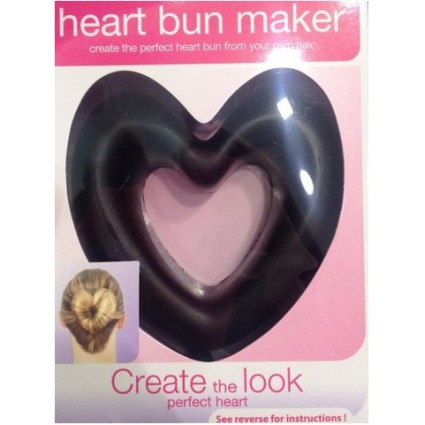 Donut Cheveux Love - Forme de Coeur