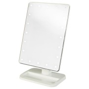Miroir Maquillage UNIQ® Hollywood 20 LED - Blanc