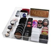 UNIQ Plateau organisateur de maquillage avec 12 compartiments