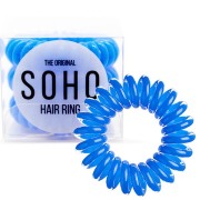 Elastique cheveux Spiral SOHO Bleu roi - 3 pièces