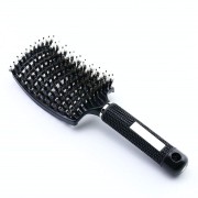 TBC Detangling Boar Bristle Brush - Brosse à cheveux démêlante TBC en poils de sanglier - noire