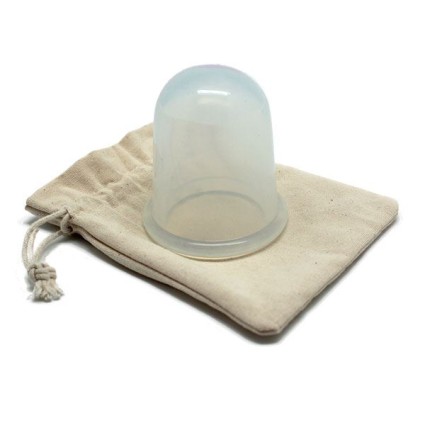 Cup XL UNIQ spécial Massage par succion Anti Cellulite - Transparent