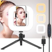 Selfie Bague pour iPhone / Android | Éclairage LED pour smartphones - D21