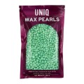 UNIQ Wax Pearls Hard Wax Beans 100g, Green tea