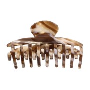Soho Gaja Hair Clamp - Marbre brun