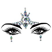 Face bijoux - bijoux facial avec strass / diamants (YT -103)