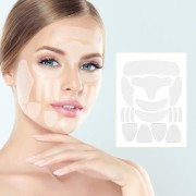 Patches de silicone anti-épreuve pour le visage et le cou - 16 ensembles