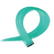 Turquoise, 50 cm - Clip couleur folle sur