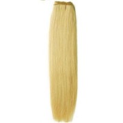 Extensions de cheveux en bande/ trame (50 cm) #60 Blond Platine​