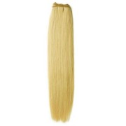 Extensions de cheveux en bande/ trame (60 cm) #60 Blond Platine